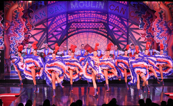 Spectacle de la soirée de réouverture du Moulin Rouge à Paris après 18 mois de fermeture le 10 septembre 2021. © Coadic Guirec / Bestimage 