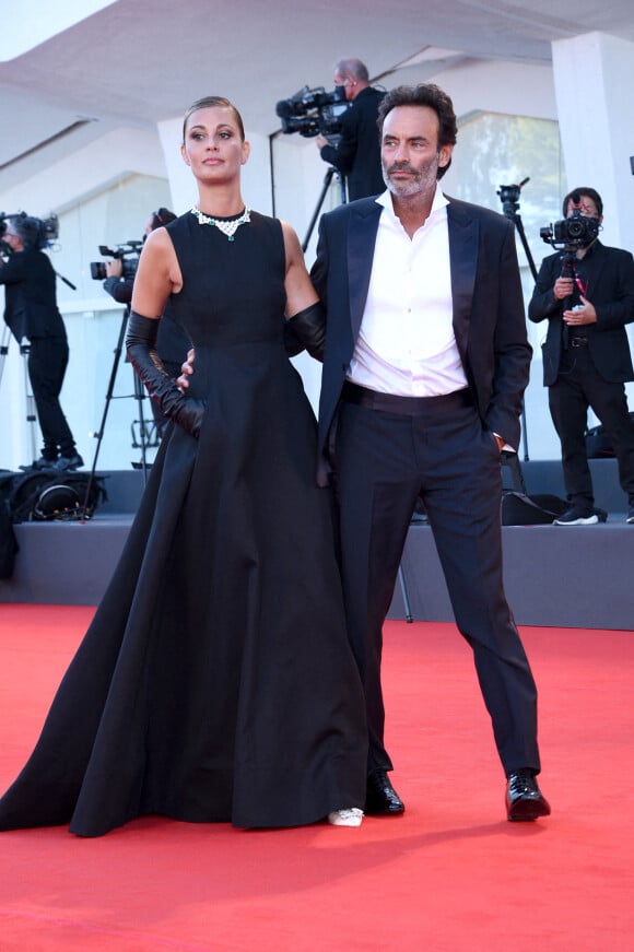 Anthony Delon et Sveva Alviti - 77e édition du festival international du film de Venise (Mostra) le 2 septembre 2020.