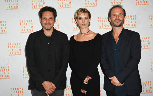 Elie Wajeman, Agathe Rousselle et Thomas Lilti - Ouverture de la 10e édition du Champs-Elysées Film Festival (CEFF) à Paris. Le 14 septembre 2021. © Coadic Guirec/Bestimage