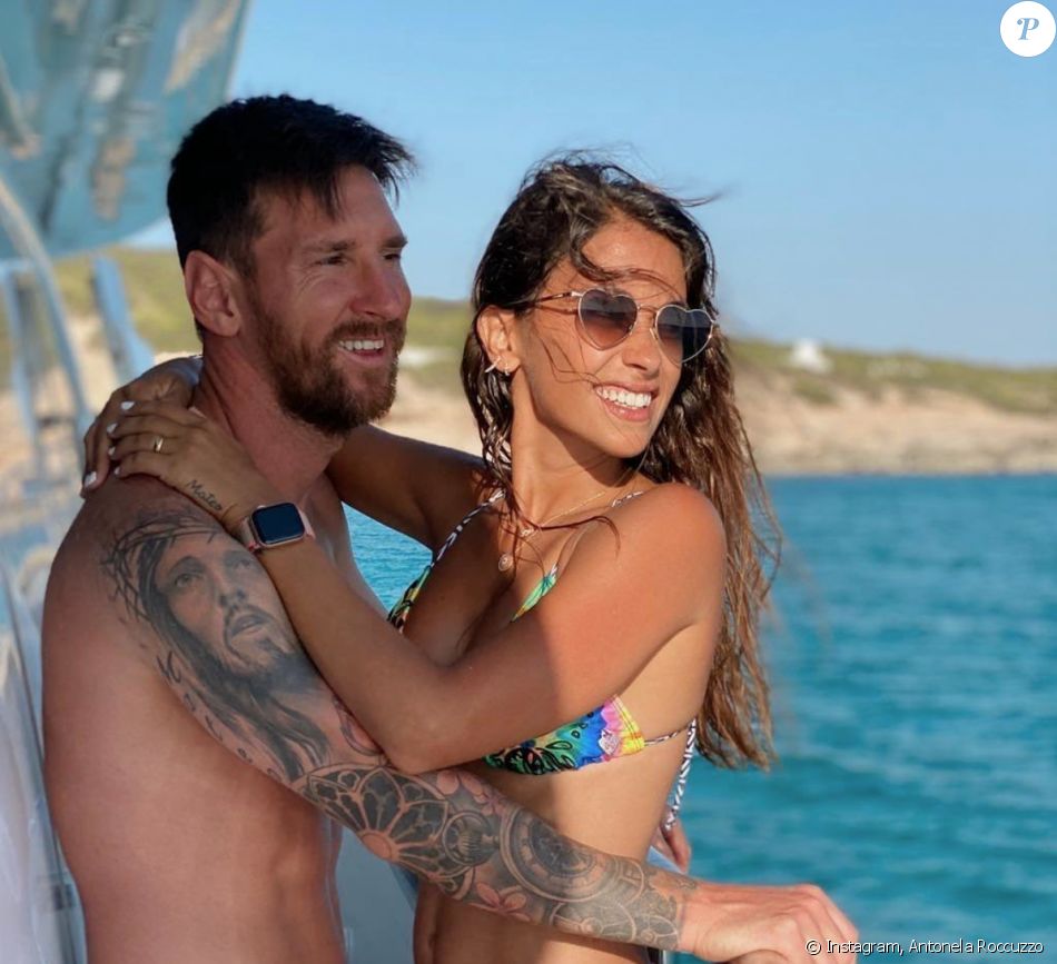 Lionel Messi Et Son épouse Antonela Roccuzzo En Juillet 2020 Purepeople 0101