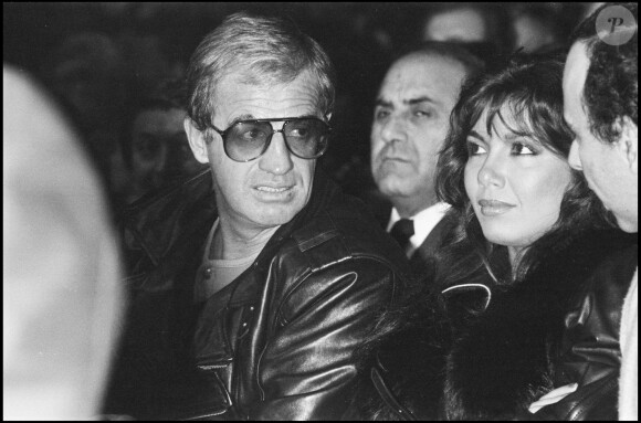 Jean-Paul Belmondo et Carlos Sotto Mayor en 1984.