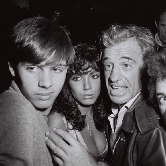 ARCHIVES - JEAN-PAUL BELMONDO , SON FILS PAUL ET CARLOS SOTTO MAYOR  