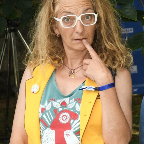 Corinne Masiero - Photocall Film "Effacer l'Historique" - Festival du film Francophone d'Angoulême 2020 le 28 Août 2020. © Guirec Coadic / Bestimage