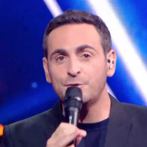 Lâam avec Maxime Dereymez dans "Danse avec les stars" sur TF1.