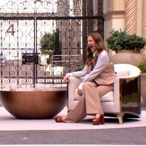 Jennifer Aniston se confie sur sa carrière auprès de Drew Barrymore et sur son amitié avec A.Sandler dans l'émission "The Drew Barrymore Show". Los Angeles. Le 13 septembre 2021. 