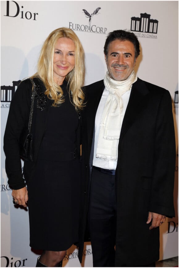 Jose Garcia & sa femme Isabelle Doval Soiree d'inauguration de la Cite du Cinema à Saint Denis, en France, le 21 septembre 2012 