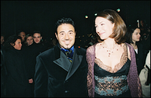 José Garcia et sa femme Isabelle Doval - Archives 1998