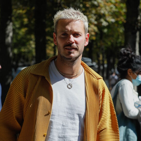 M. Pokora (Matt Pokora) - Arrivées à l'enregistrement de l'émission "Vivement dimanche" qui sera diffusée le xx septembre 2021 au Studio Gabriel à Paris. © Christophe Clovis / Bestimage 