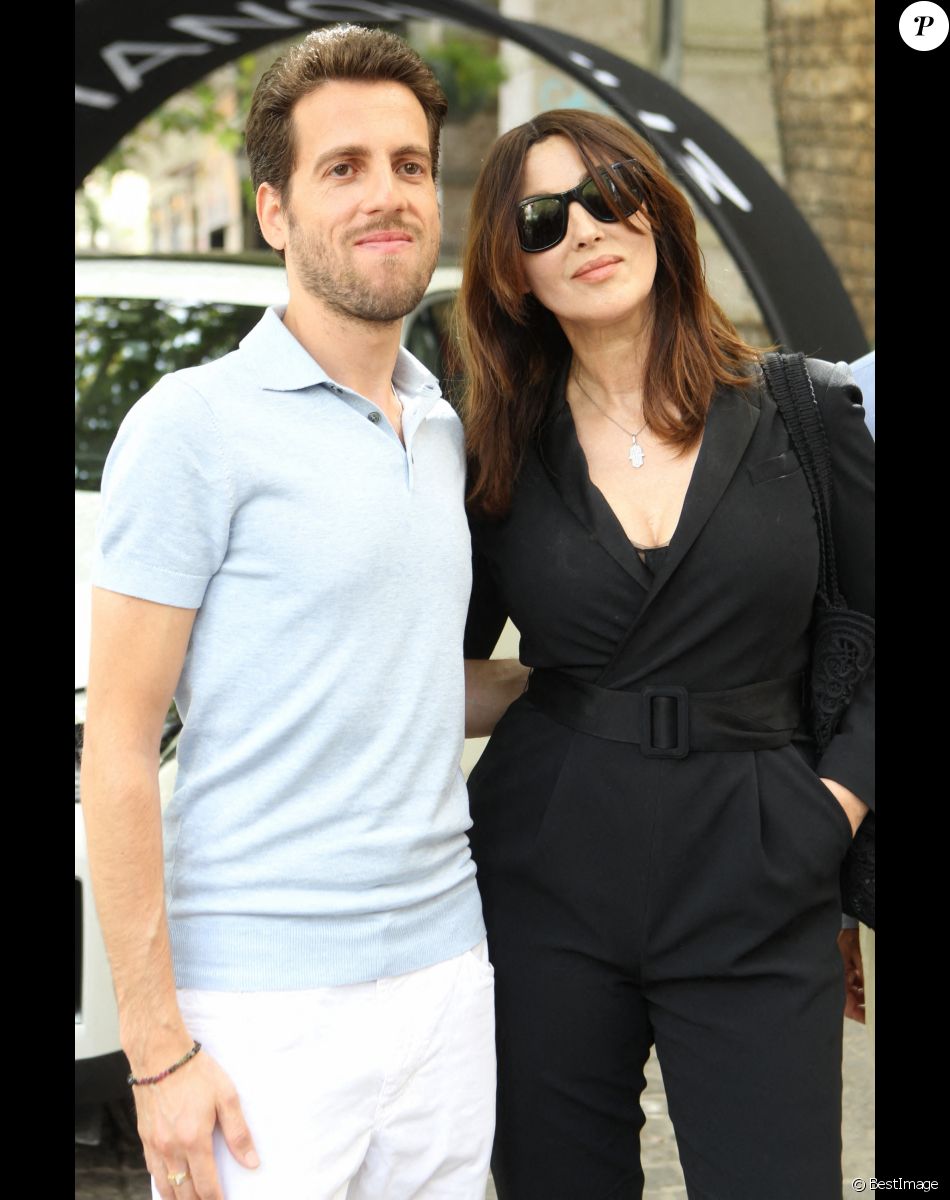 Tom Wolf et Monica Bellucci en conférence de presse pour la pièce de théâtre "Maria Callas" à Athènes. Le 19 septembre 2021 © Aristidis Vafeiadakis / Zuma Press / Bestimage