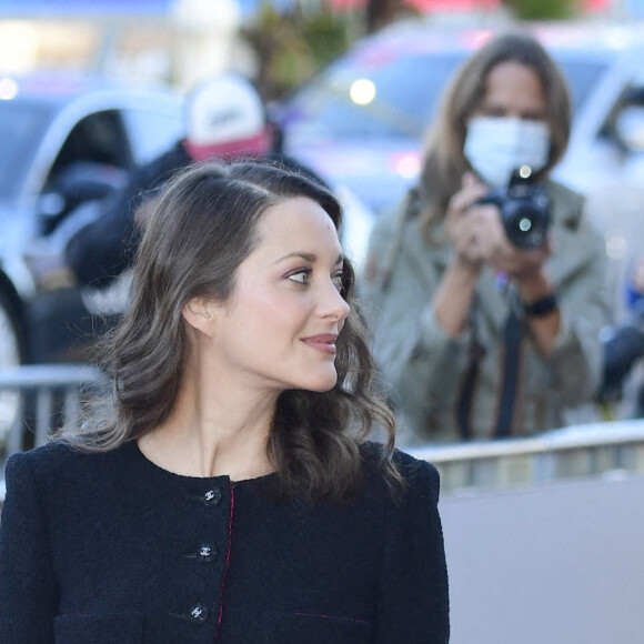 Marion Cotillard à la projection du documentaire "Bigger than us" lors du 69ème Festival International du Film de San Sebastian. Le 18 septembre 2021.