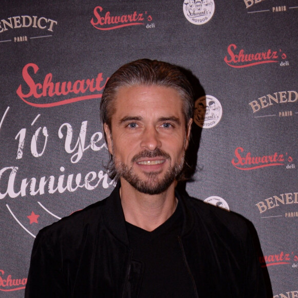 Exclusif - Anthony Dupray - Soirée du 10ème anniversaire du restaurant Schwartz's Deli au 7 Avenue d'Eylau dans le 16ème arrondissement de Paris le 27 mai 2019. © Rachid Bellak/Bestimage