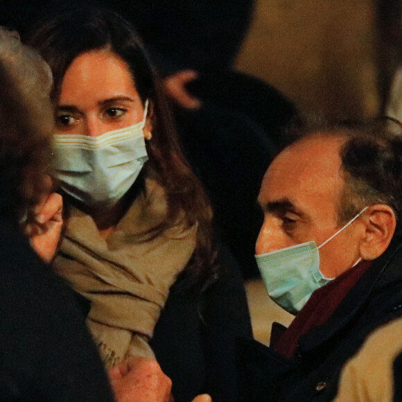 Eric Zemmour et sa conseillère en communication Sarah Knafo