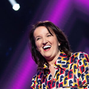 Exclusif - Anne Roumanoff - Enregistrement de l'émission "Le grand show de l'humour - Les 50 comiques préférés des français 2020" au Palais des Sports de Paris, qui sera diffusée le 22 février sur France 2. Le 10 février 2020 © Cyril Moreau / Bestimage  Exclusive - No Web No Blog pour Belgique et Suisse 