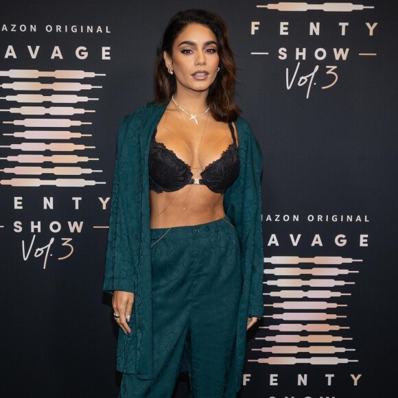 Vanessa Hudgens présente pour la soirée organisée pour la diffusion du nouveau défilé de la marque de lingerie SavageXFenty.