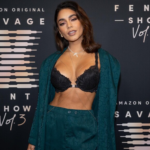 Vanessa Hudgens présente pour la soirée organisée pour la diffusion du nouveau défilé de la marque de lingerie SavageXFenty.