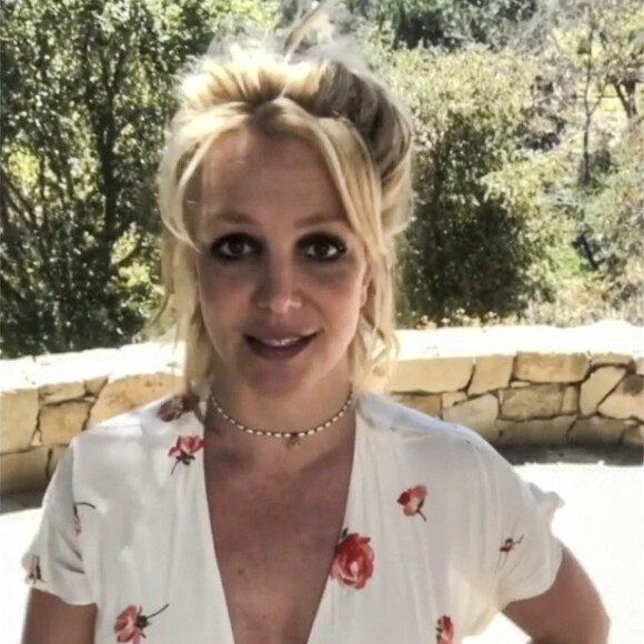 Dernières photos de Britney Spears sur les réseaux sociaux. Los Angeles. Le 5 août 2021. 