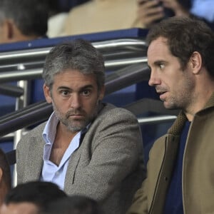 Richard Gasquet - People au match de football ligue 1 Uber Eats PSG - Montpellier (2-0) au parc des princes à Paris le 25 septembre 2021. © JB Autissier / Panoramic / Bestimage 