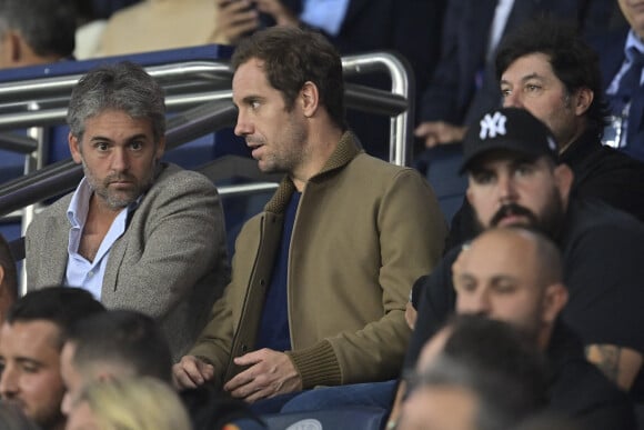 Richard Gasquet - People au match de football ligue 1 Uber Eats PSG - Montpellier (2-0) au parc des princes à Paris le 25 septembre 2021. © JB Autissier / Panoramic / Bestimage 