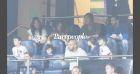 Lionel Messi en famille au Parc des Princes : Pop corn et fous rires en tribunes