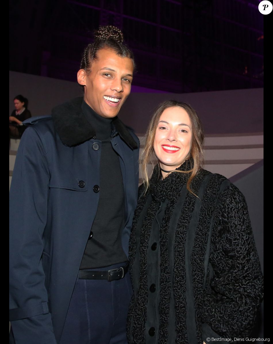 Stromae et sa femme Coralie Barbier au défilé "Victoria's Secret Paris 2016" au Grand Palais à Paris, le 30 novembre 2016. © Denis Guignebourg/Bestimage