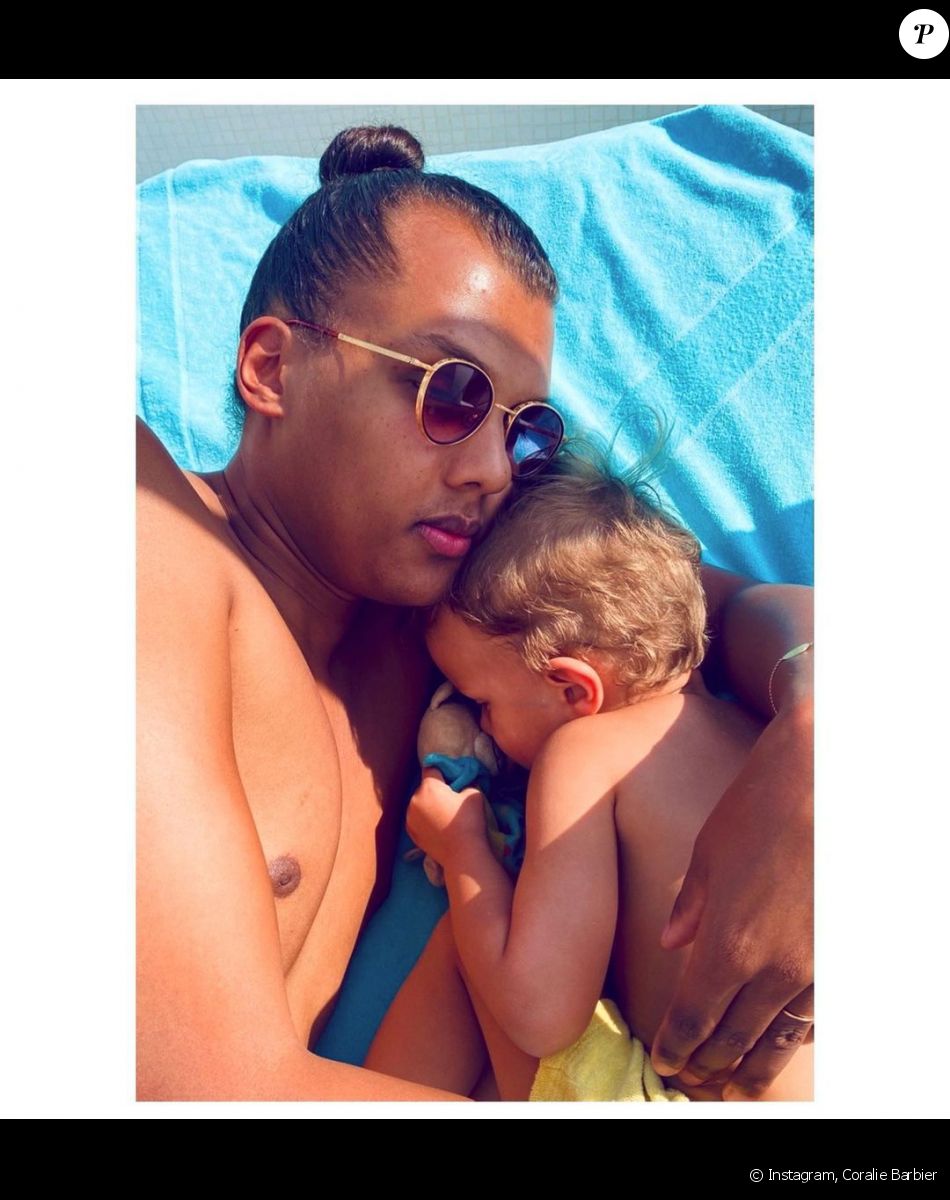 Stromae et son fils sur Instagram. Le 13 juin 2021.