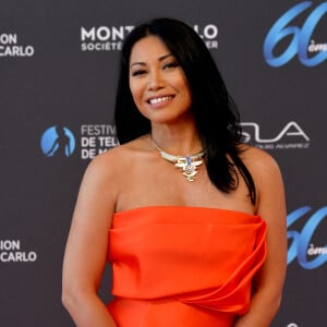 Anggun lors de la soirée d'ouverture du 60e Festival de Télévision de Monte-Carlo au Grimaldi Forum à Monaco © Bruno Bébert/Bestimage 