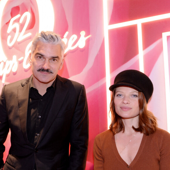 François Vincentelli, Mélanie Thierry - Inauguration de la boutique Lancôme 52 Champs-Elysées à Paris le 4 décembre 2019. © Rachid Bellak/Bestimage