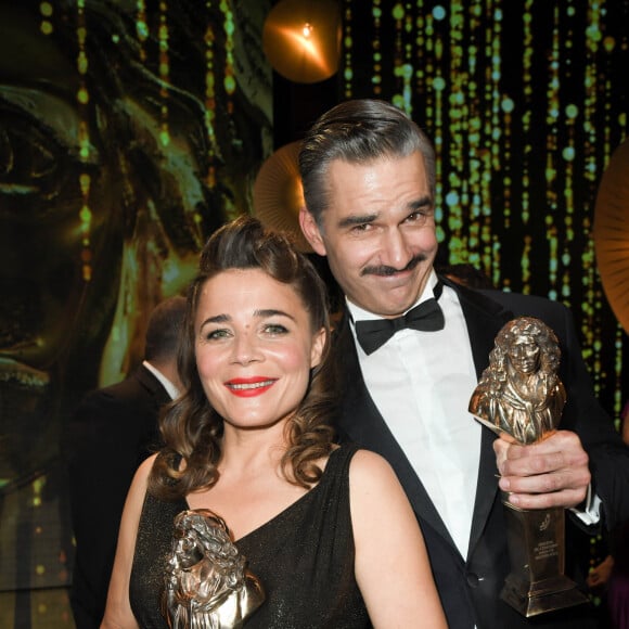 Blanche Gardin et François Vincentelli - 31e cérémonie des Molières 2019 aux Folies Bergère à Paris, le 13 mai 2019. © Coadic Guirec/Bestimage