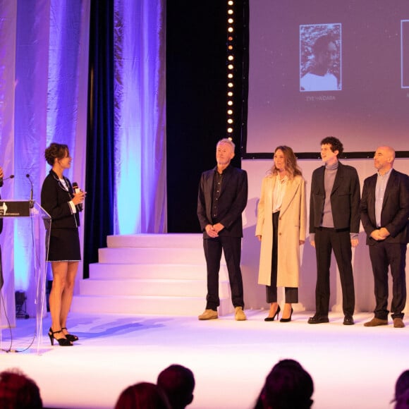 Bérénice Bejo, Paul Webster, Laura Smet, Finnegan Oldfield, Jean des Forêts, Eye Haidara, Hamidi Mohamed - Ouverture du 32ème Festival du Film Britannique de Dinard le 29 septembre 2021. © Jeremy Melloul/Bestimage