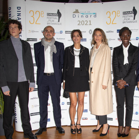 Finnegan Oldfield, Jean des Forêts, Bérénice Bejo, Laura Smet, Eye Haidara, Paul Webster, Hamidi Mohamed - Ouverture du 32ème Festival du Film Britannique de Dinard le 29 septembre 2021. © Jeremy Melloul/Bestimage