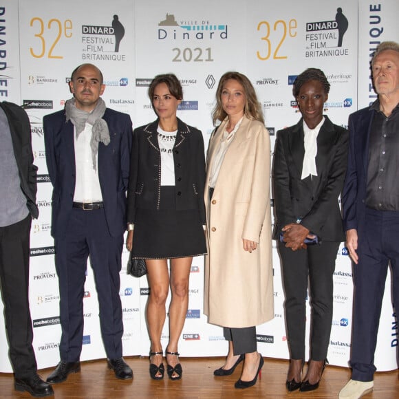 Finnegan Oldfield, Jean des Forêts, Bérénice Bejo, Laura Smet, Eye Haidara, Paul Webster, Hamidi Mohamed - Ouverture du 32ème Festival du Film Britannique de Dinard le 29 septembre 2021. © Jeremy Melloul/Bestimage