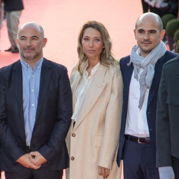 Le jury: Eye Haidara, Paul Webster, Bérénice Bejo, Hamidi Mohamed, Laura Smet, Jean des Forêts, Finnegan Oldfield - Ouverture du 32ème Festival du Film Britannique de Dinard le 29 septembre 2021. © Jeremy Melloul/Bestimage