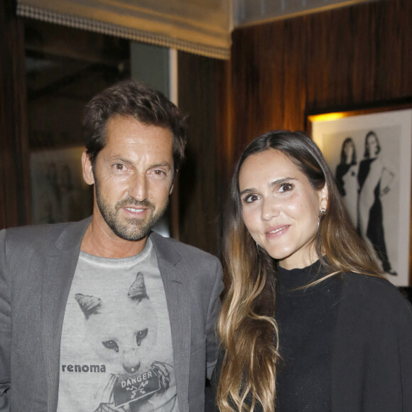 Exclusif - Frédéric Diefenthal et Joyce Jonathan assistent au défilé de mode Tania Valenti à l'hôtel Sofitel. Paris, le 30 septembre 2021 © Christophe Aubert via Bestimage