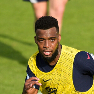 Thomas Lemar ( France ) - Entraînement de l'équipe de France de football à Clairefontaine, le 3 juin 2021, au lendemain de leur victoire face au Pays de Galles (3-0) lors d'un match amical. © Federico Pestellini / Panoramic / Bestimage