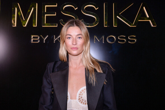 Camille Charrière - Soirée de présentation de la collection "Messika x Kate Moss" à l'hôtel Ritz à Paris. Le 3 octobre 2021. © Rachid Bellak / Bestimage