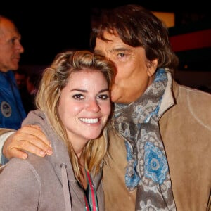 Archives - Bernard Tapie et sa fille Sophie lors des Gucci Masters 2013 à Paris. Le 7 décembre 2013. © Gwendoline Le Goff / Panoramic / Bestimage