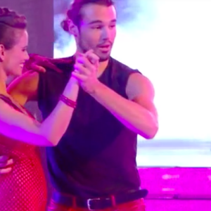 Lucie Lucas et Anthony Colette dans "Danse avec les stars" - TF1