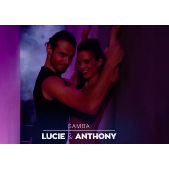 Lucie Lucas et Anthony Colette dans "Danse avec les stars" - TF1