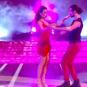 Lucie Lucas et Anthony Colette dans "Danse avec les stars" - TF1