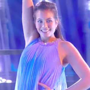 Vaimalama Chaves et Christian Millette dans "Danse avec les stars" - TF1