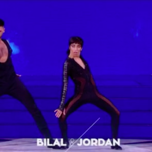 Bilal Hassani et Jordan Mouillerac dans "Danse avec les stars" - TF1