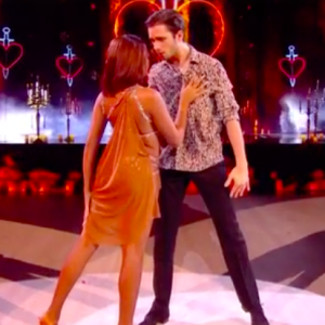 Wejdene et Samuel Texier dans "Danse avec les stars" - TF1