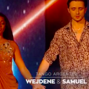 Wejdene et Samuel Texier dans "Danse avec les stars" - TF1