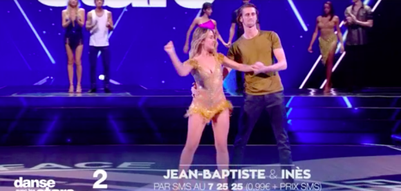 Jean-Baptiste Maunier et Ines Vandamme en face à face dans "Danse avec les stars" - TF1