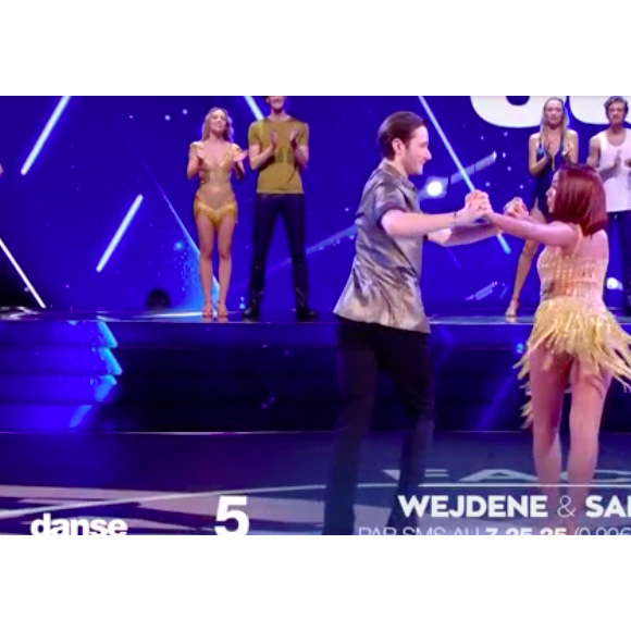Wejdene et Samuel Texier en face à face dans "Danse avec les stars" - TF1