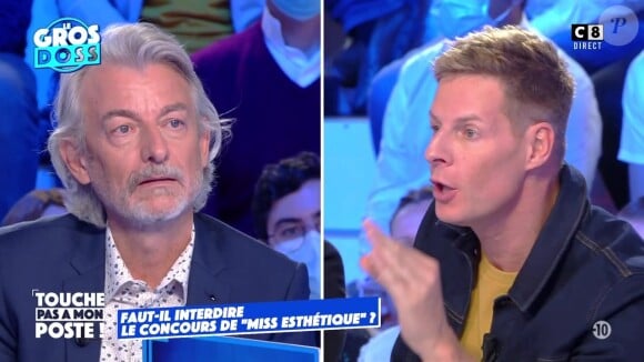 Gilles Verdez et Matthieu Delormeau ne sont pas d'accord au sujet du concours "Miss Esthétique France".