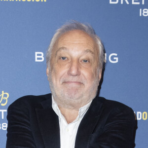 François Berléand lors de la soirée de réouverture de la boutique "Breitling", située rue de la Paix. Paris, le 3 octobre 2019. © Olivier Borde/Bestimage 