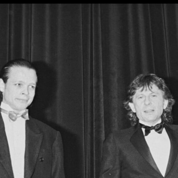 Charlotte Lewis, Chris Campion et Roman Polanski présentent le film "Pirates" lors du Festival de Cannes en 1986. 