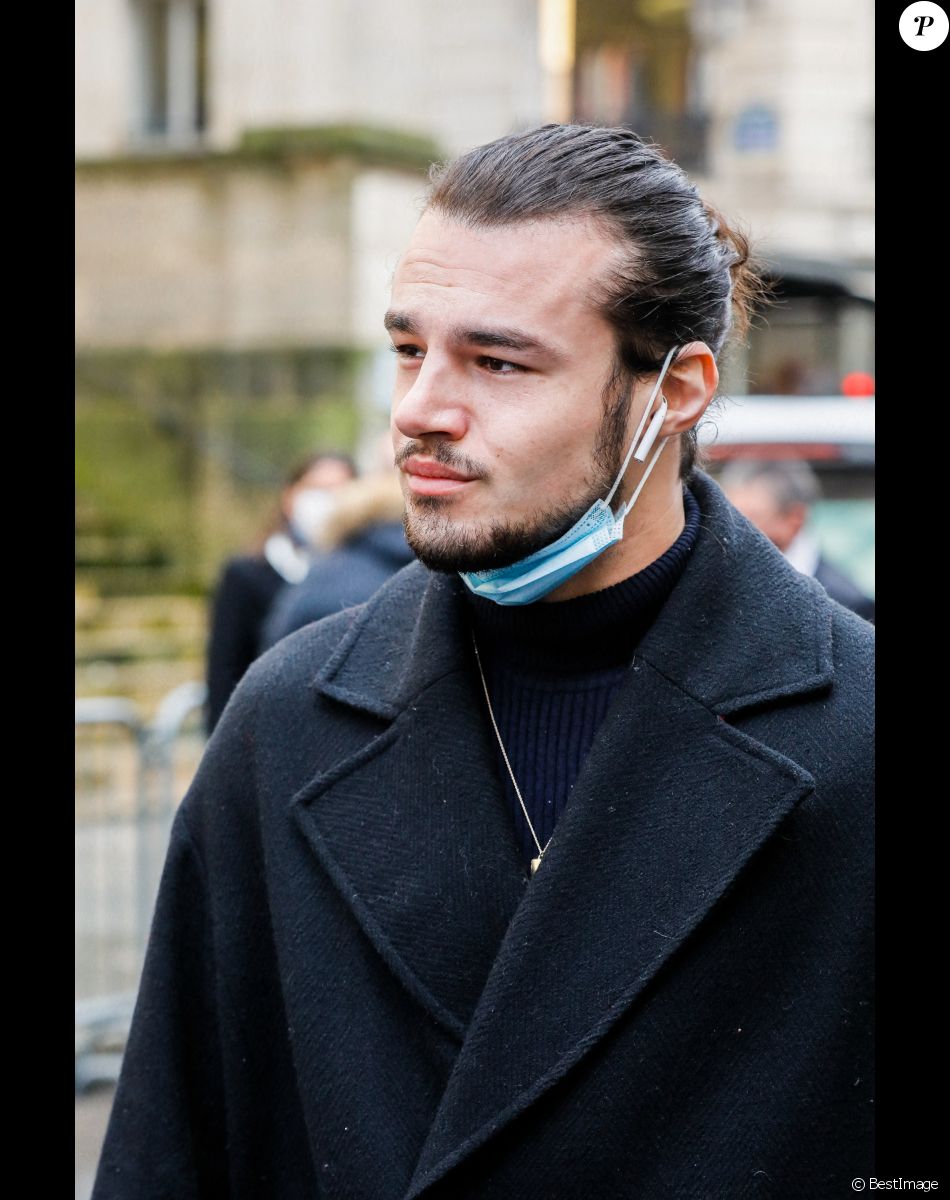 Anthony Colette - Arrivées aux Obsèques du danseur étoile Patrick Dupond en l'église Saint-Roch à Paris, France, le 11 mars 2021.
