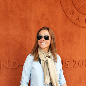 Sandrine Quétier - Les célébrités dans le village des Internationaux de France de Tennis de Roland Garros 2019 à Paris. Le 29 mai 2019 © Jacovides - Moreau / Bestimage 